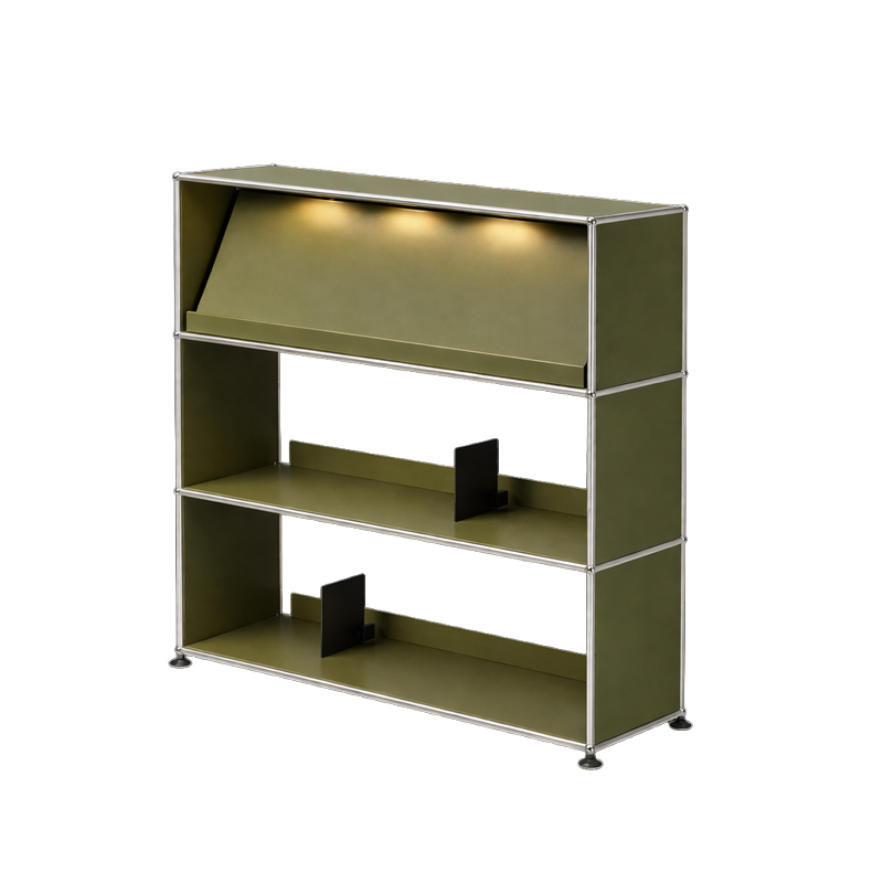 USM Vinyl Display Cabinet 3x1