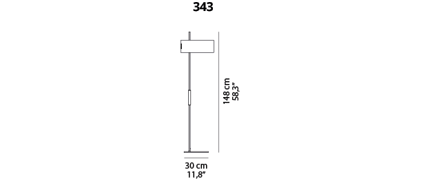 1953 Floor Lamp Floor Lamps Oluce 