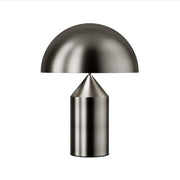 Atollo Nickel Table Lamp Table Lamps Oluce Medium 
