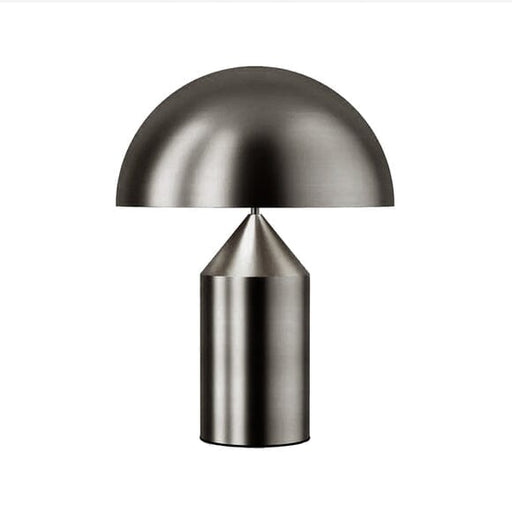 Atollo Nickel Table Lamp Table Lamps Oluce Medium 