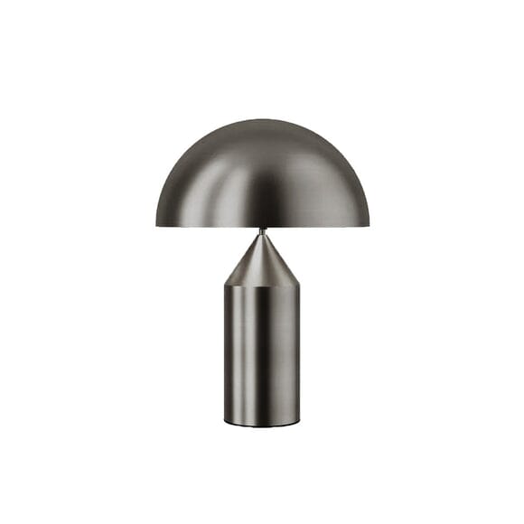 Atollo Nickel Table Lamp Table Lamps Oluce Small 
