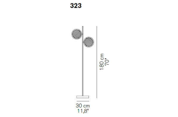 Berlin Floor Lamp Floor Lamps Oluce 