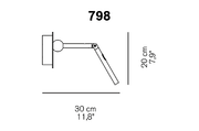 Calamaio Wall Lamp wall / ceiling lamps Oluce 