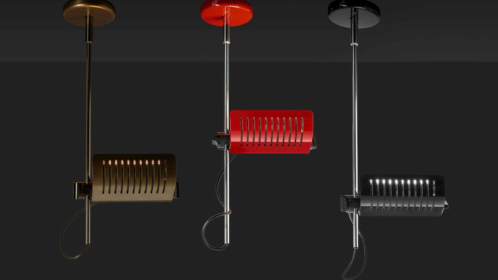 Colombo 885 L Pendant Light suspension lamps Oluce 