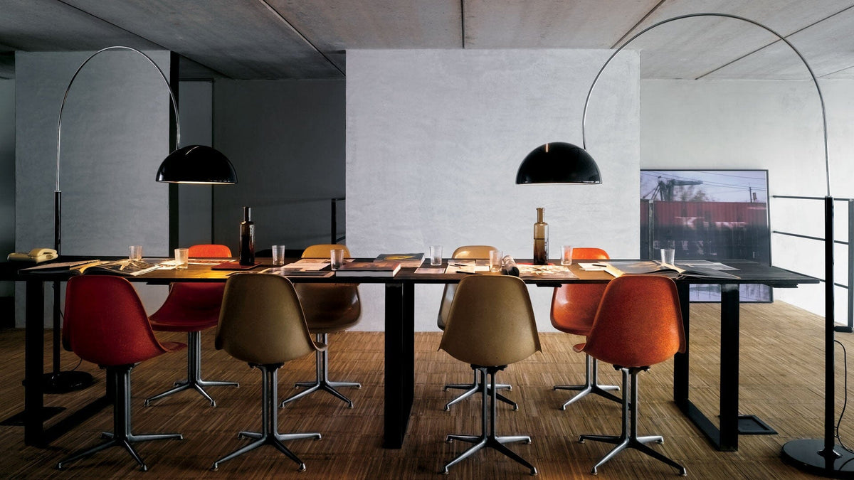 Coupe Arch Floor Lamp Floor Lamps Oluce 