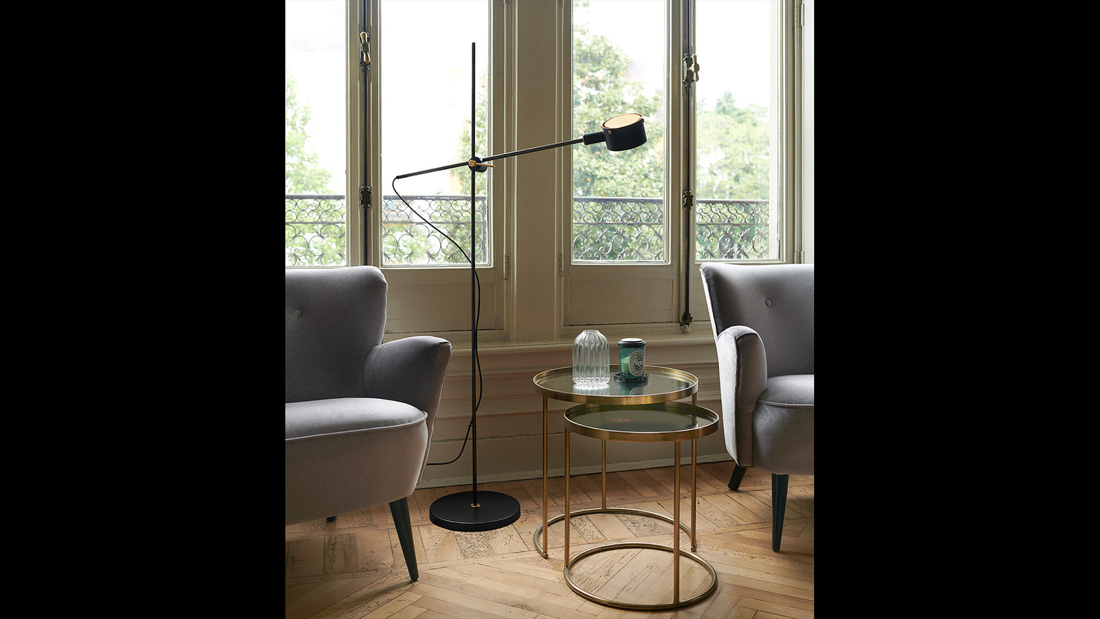 G.O. Floor Lamp Table Lamps Oluce 