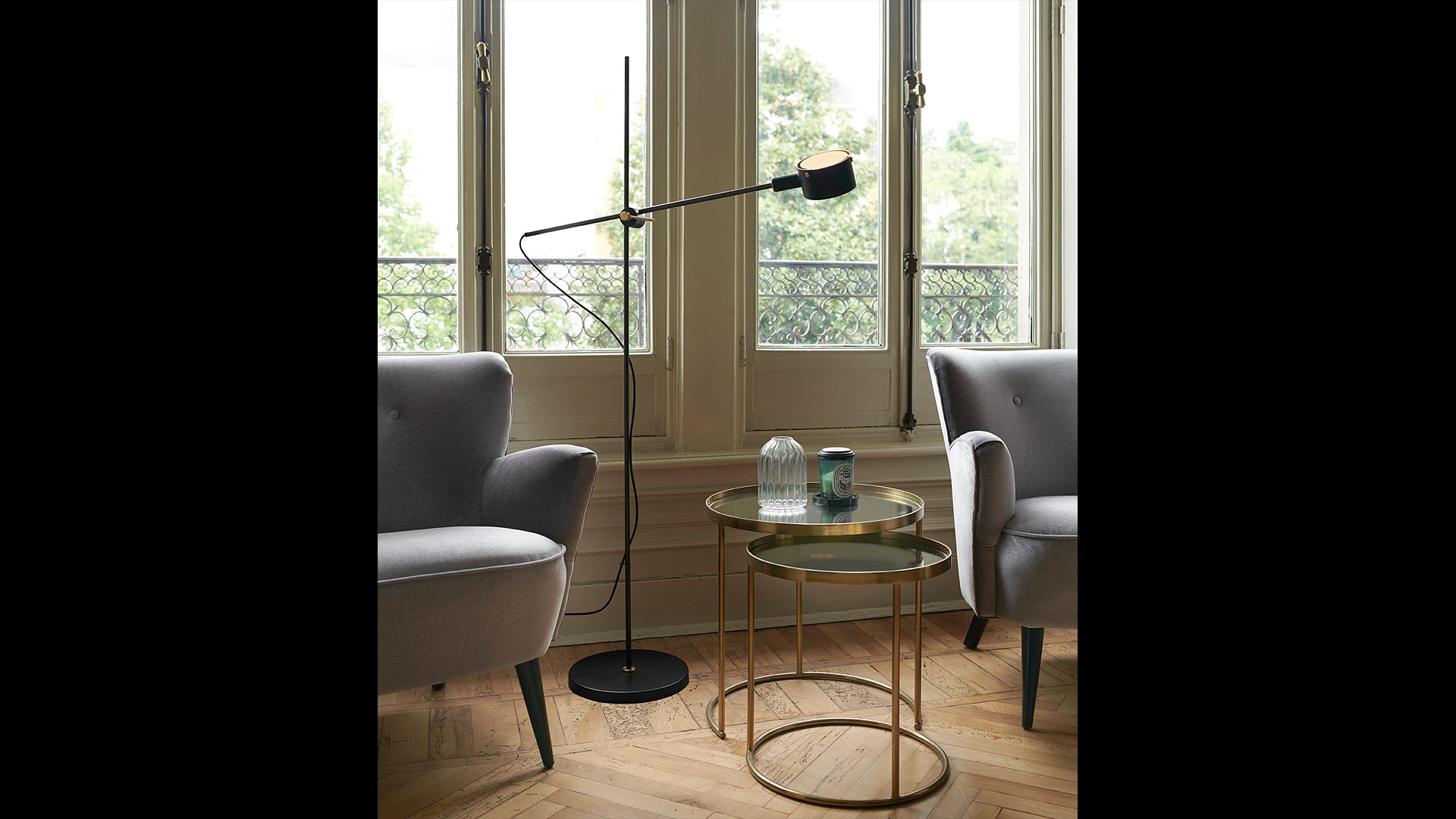 G.O. Floor Lamp Table Lamps Oluce 