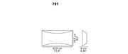 Kelly Wall Sconce Wall Sconce Oluce 