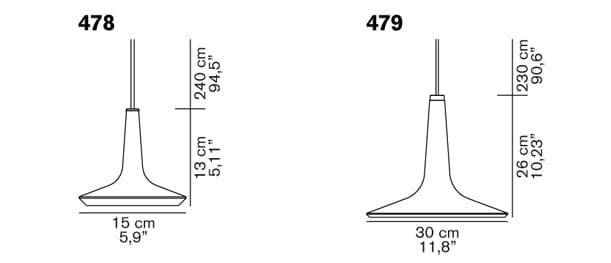 Kin Pendant Light Pendant Lights Oluce 