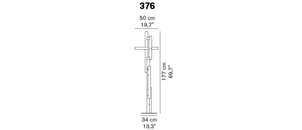 Las 376 Floor Lamp Floor Lamps Oluce 
