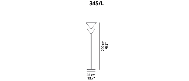 Pascal Floor Lamp Floor Lamps Oluce 