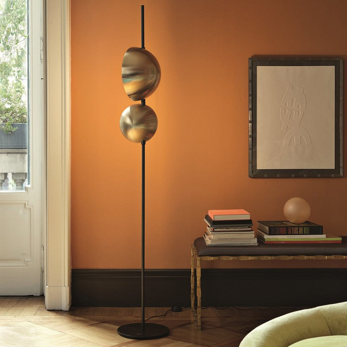 Superluna Floor Lamp Floor Lamps Oluce 