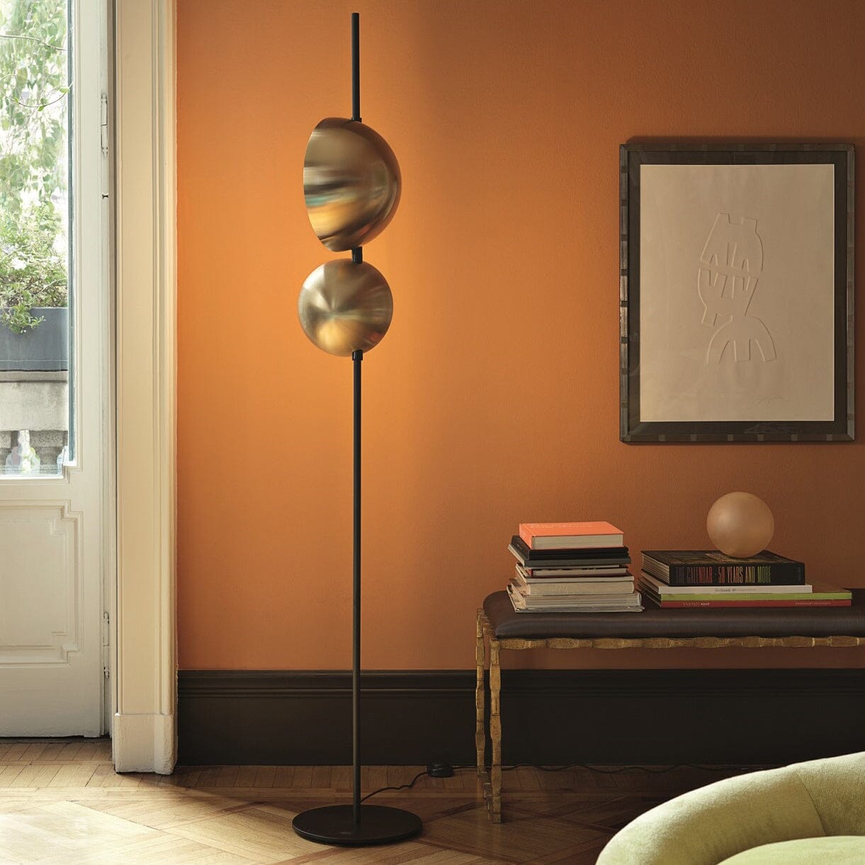 Superluna Floor Lamp Floor Lamps Oluce 