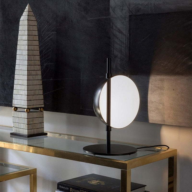 Superluna Table Lamp Table Lamps Oluce 