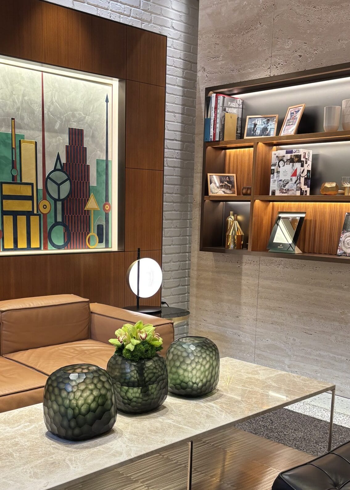 Superluna Table Lamp Table Lamps Oluce 