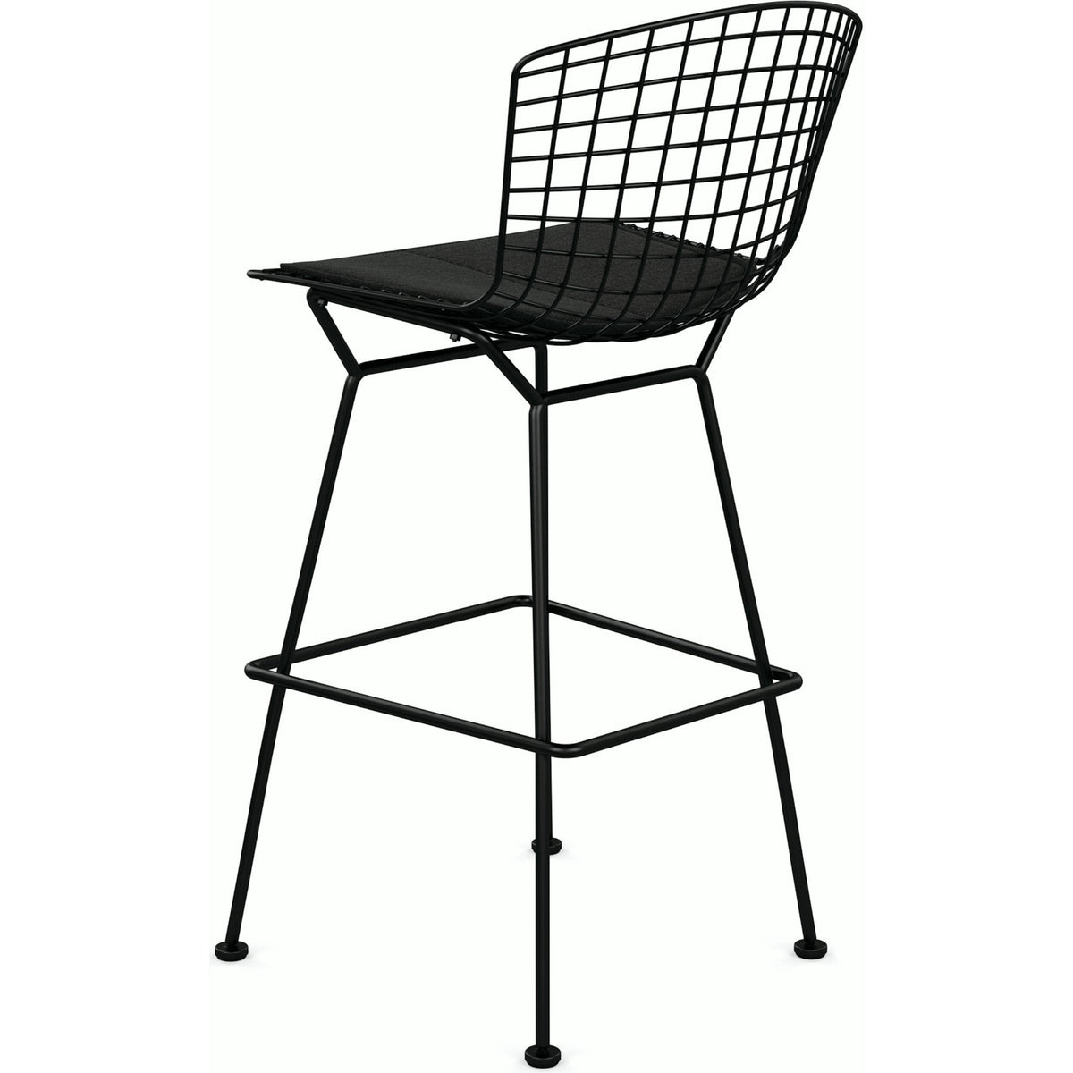 Bertoia Stool with Seat Pad bar seating Knoll 