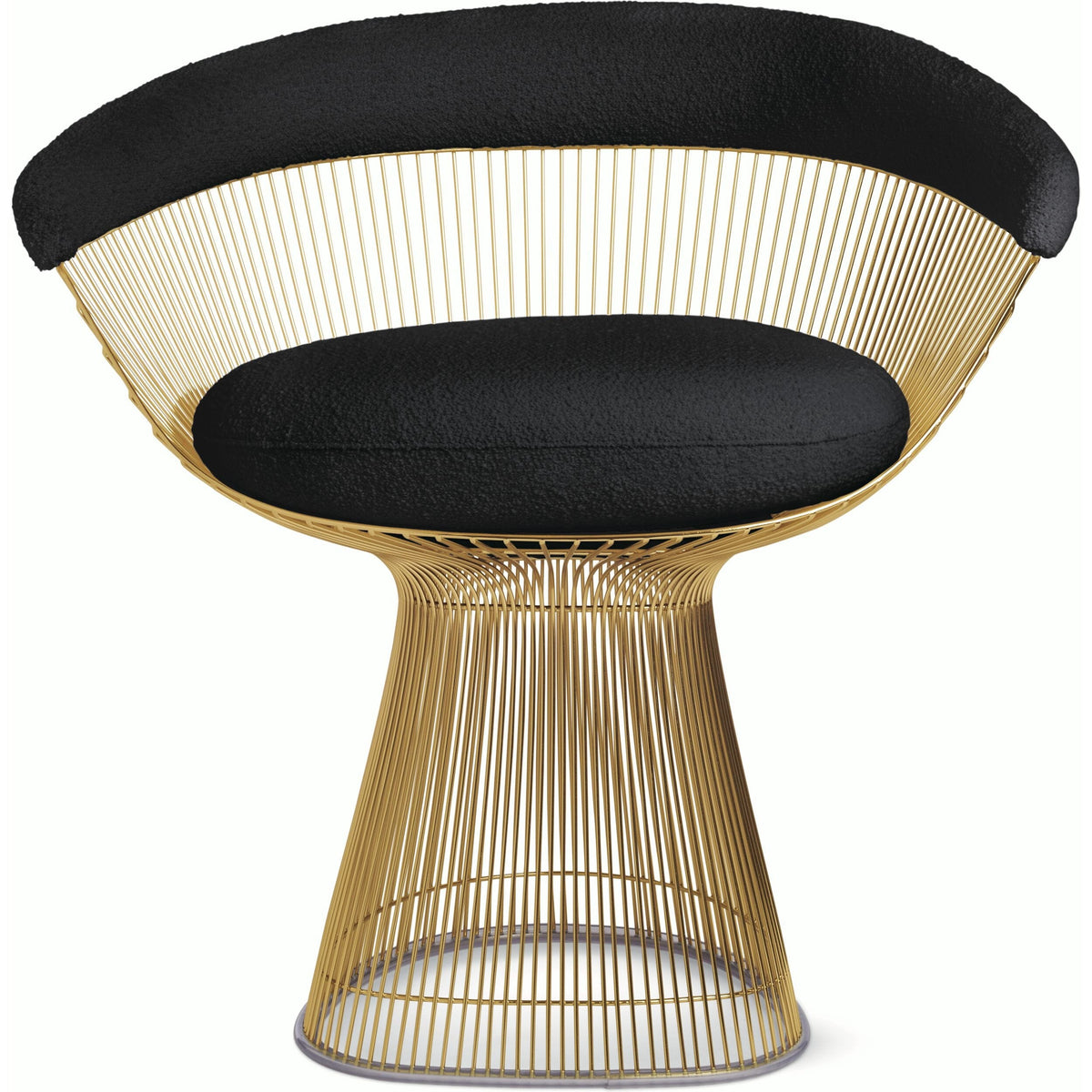 Platner Arm Chair - Gold Side/Dining Knoll 