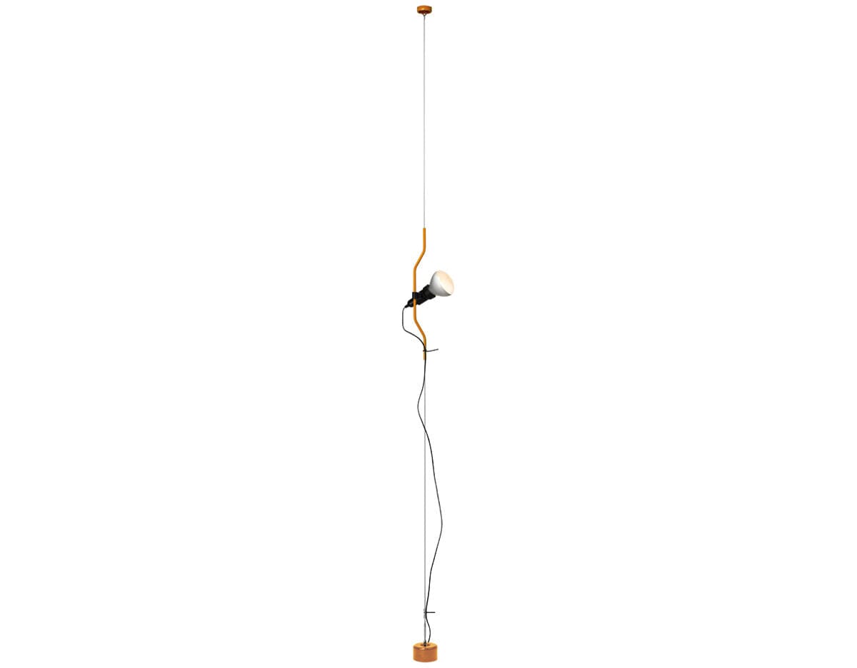 Parentesi 50 - Special Anniversary Edition Floor Lamps Flos Orange 