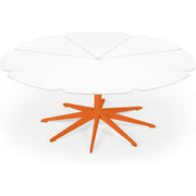 Richard Schultz Petal Coffee Table Coffee Tables Knoll White Petals Orange 