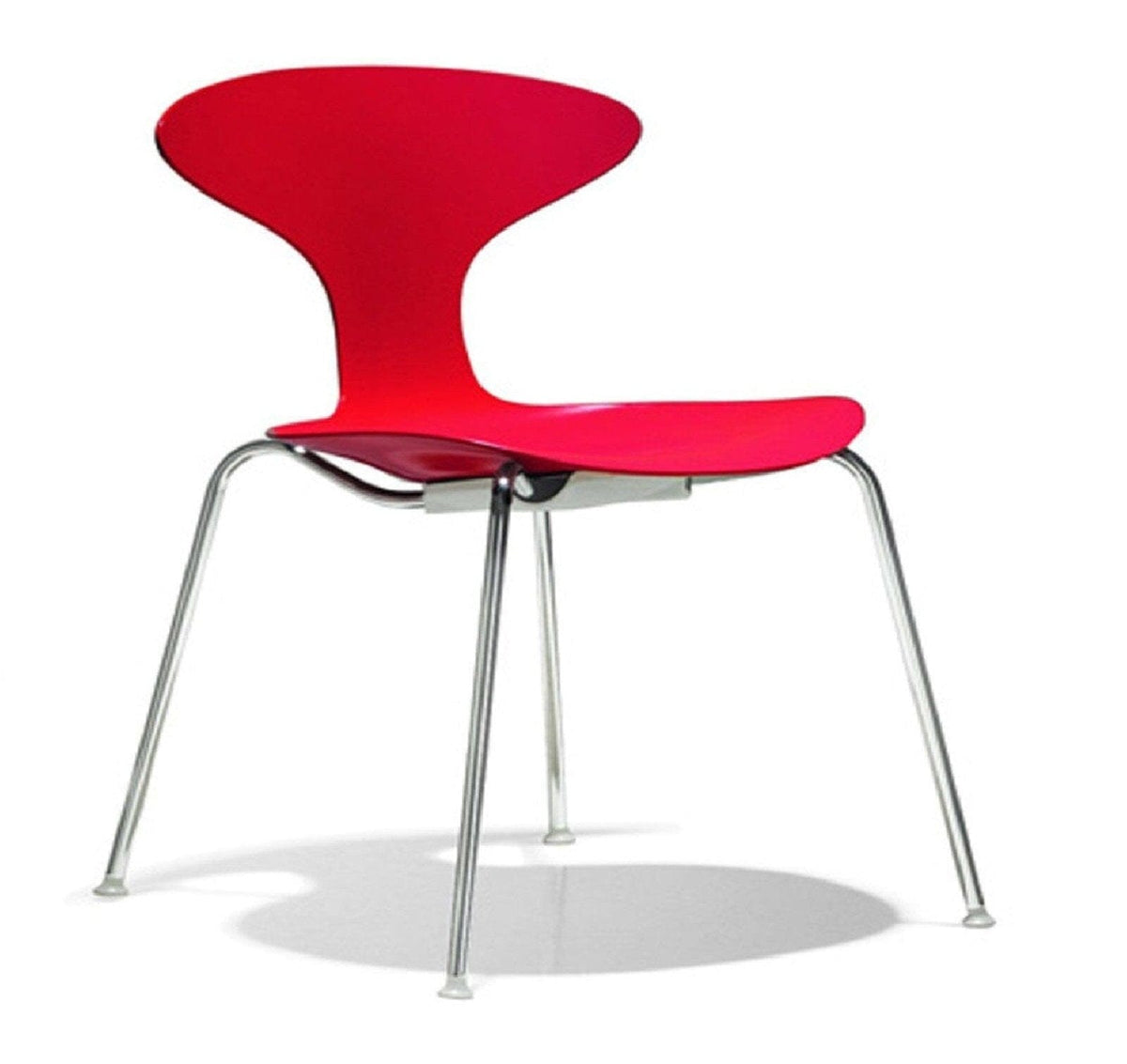 Orbit Plastic Stacking Chair Side/Dining Bernhardt Design 