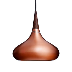 Orient Suspension Lamp hanging lamps Fritz Hansen P1 - Copper/Rosewood + $383.00 