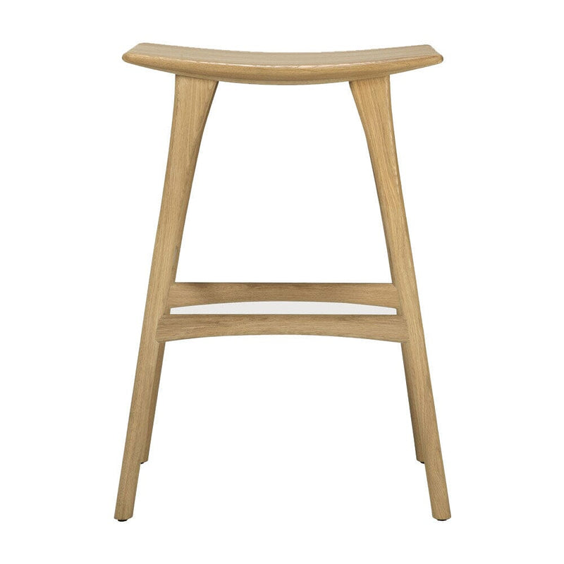 Osso Bar Stool - Set of 2 bar seating Ethnicraft Oak 