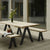 Overlap Bench Benches Skagerak by Fritz Hansen 