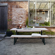 Overlap Rectangle Dining Table Dining Tables Skagerak by Fritz Hansen 