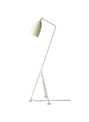 Grashoppa Floor Lamp Floor Lamps Gubi Oyster White Semi Matt 