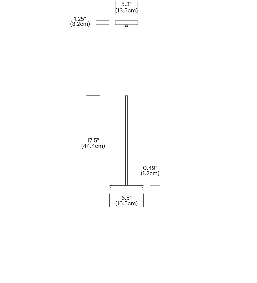 Sky Solo Pendant Pendant Lights Pablo 