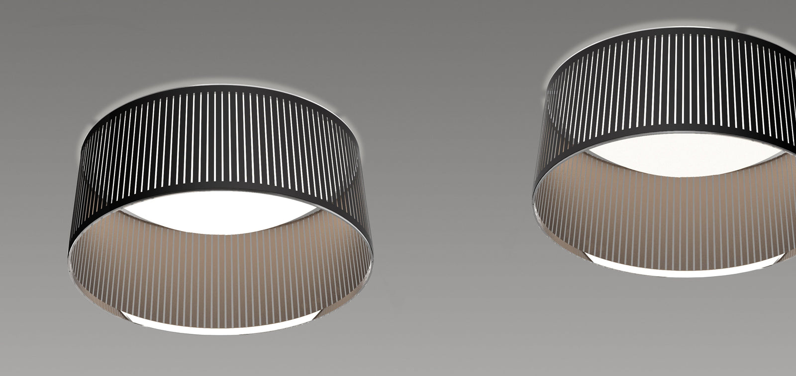 Solis Drum Flush Ceiling Lamp Ceiling lamp Pablo 