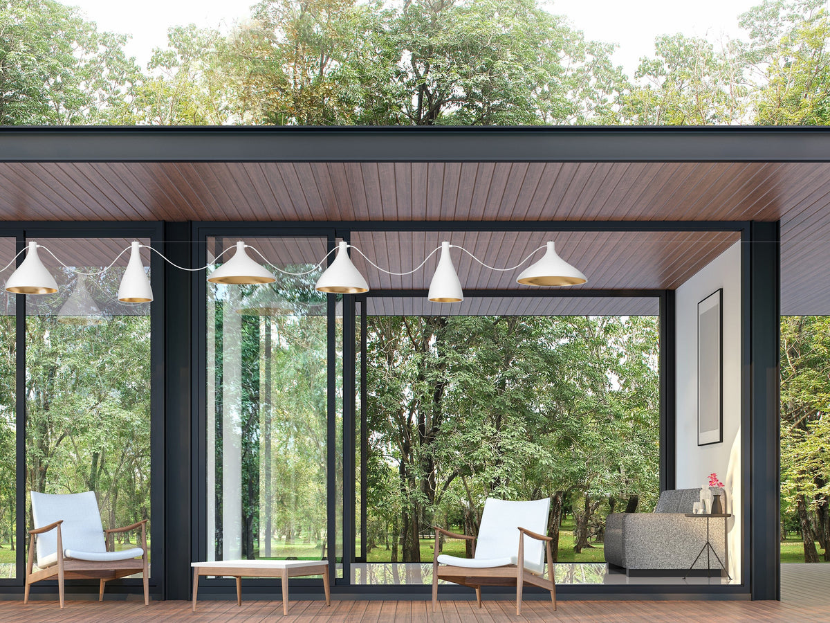 Swell Multi-Light Pendant hanging lamps Pablo 