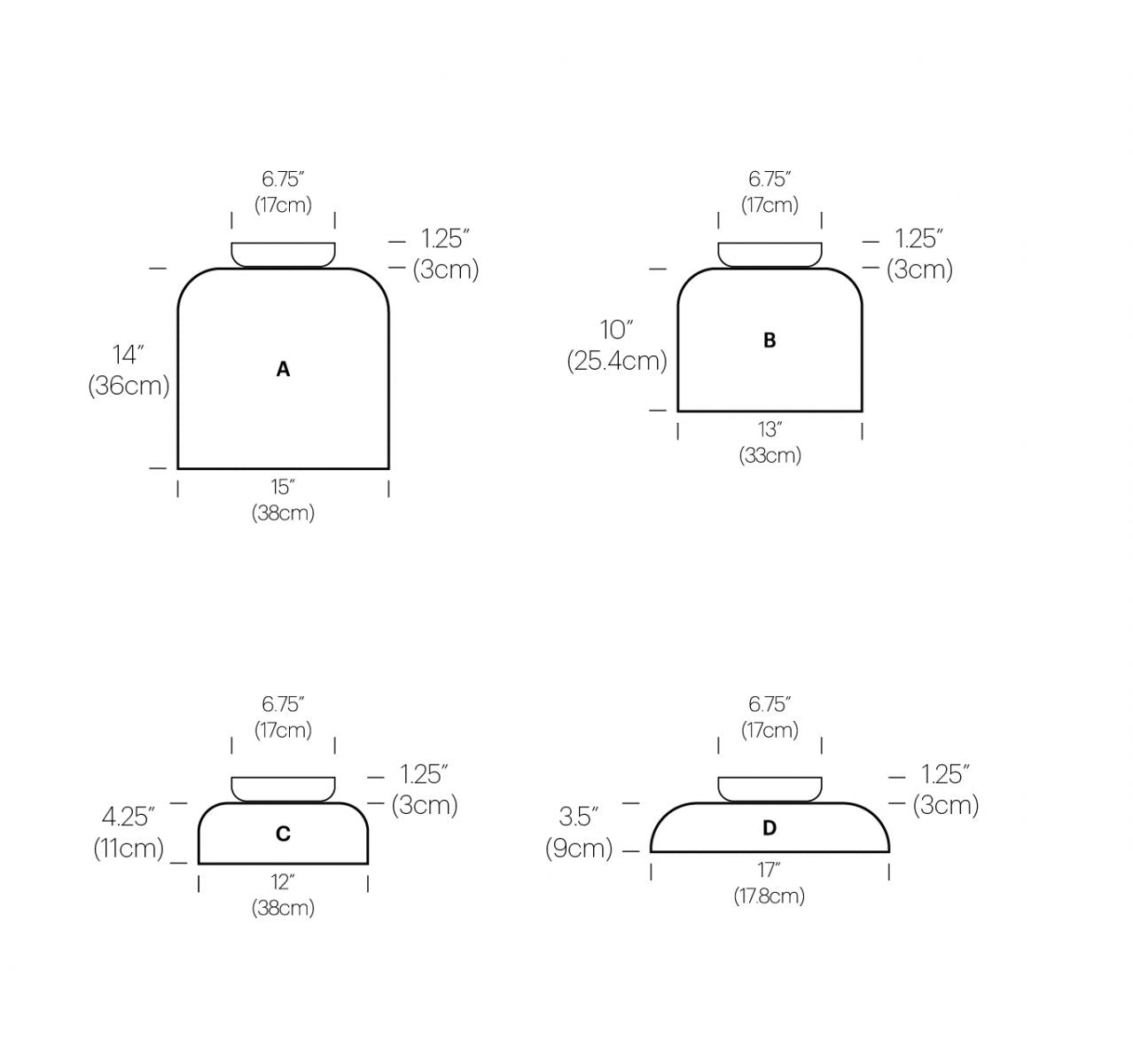 Totem Flush Mount Light