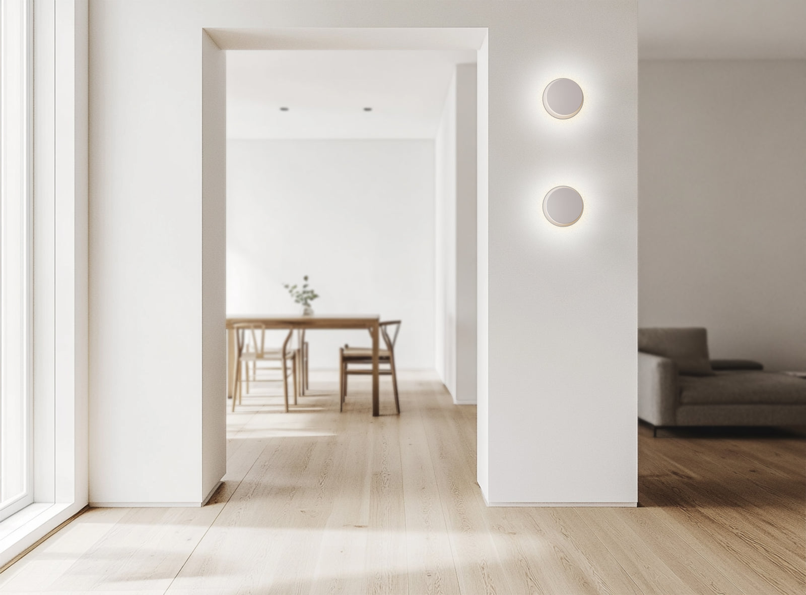 Totem Puck Wall Lamp