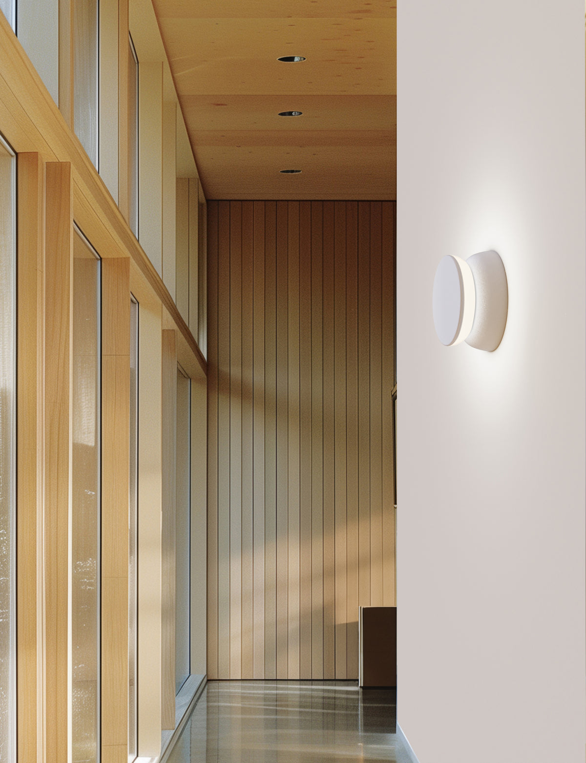 Totem Puck Wall Lamp