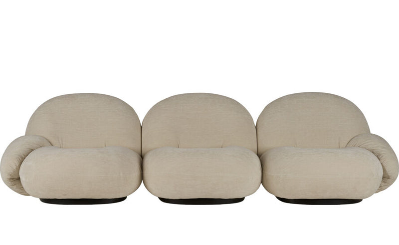 pacha 3 seat sofa with armrests