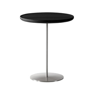 Pal Table - Large Tables Fredericia High Black Lacquered Oak Stainless Steel