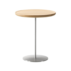 Pal Table - Large Tables Fredericia High Lacquered Oak Stainless Steel