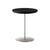 Pal Table - Small Tables Fredericia High Black Lacquered Oak Stainless Steel