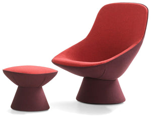 Pala Lounge Chair & Ottoman Lounge Chair Artifort 