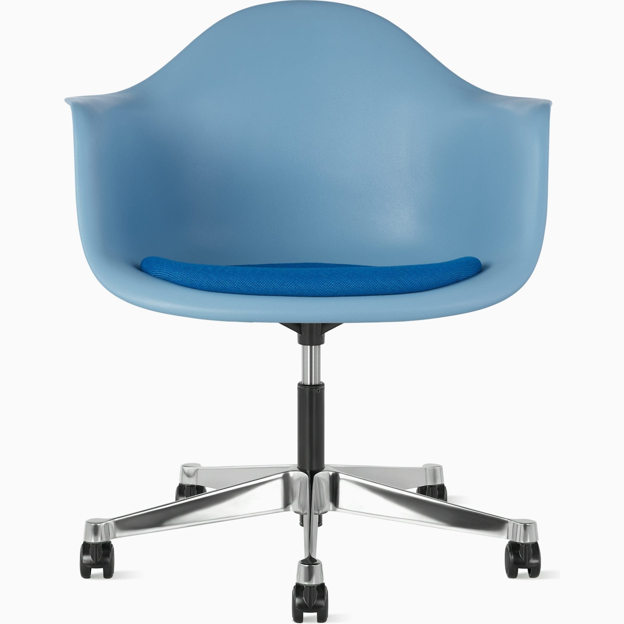 Eames Molded Task Armchair with Seat Pad task chair herman miller 