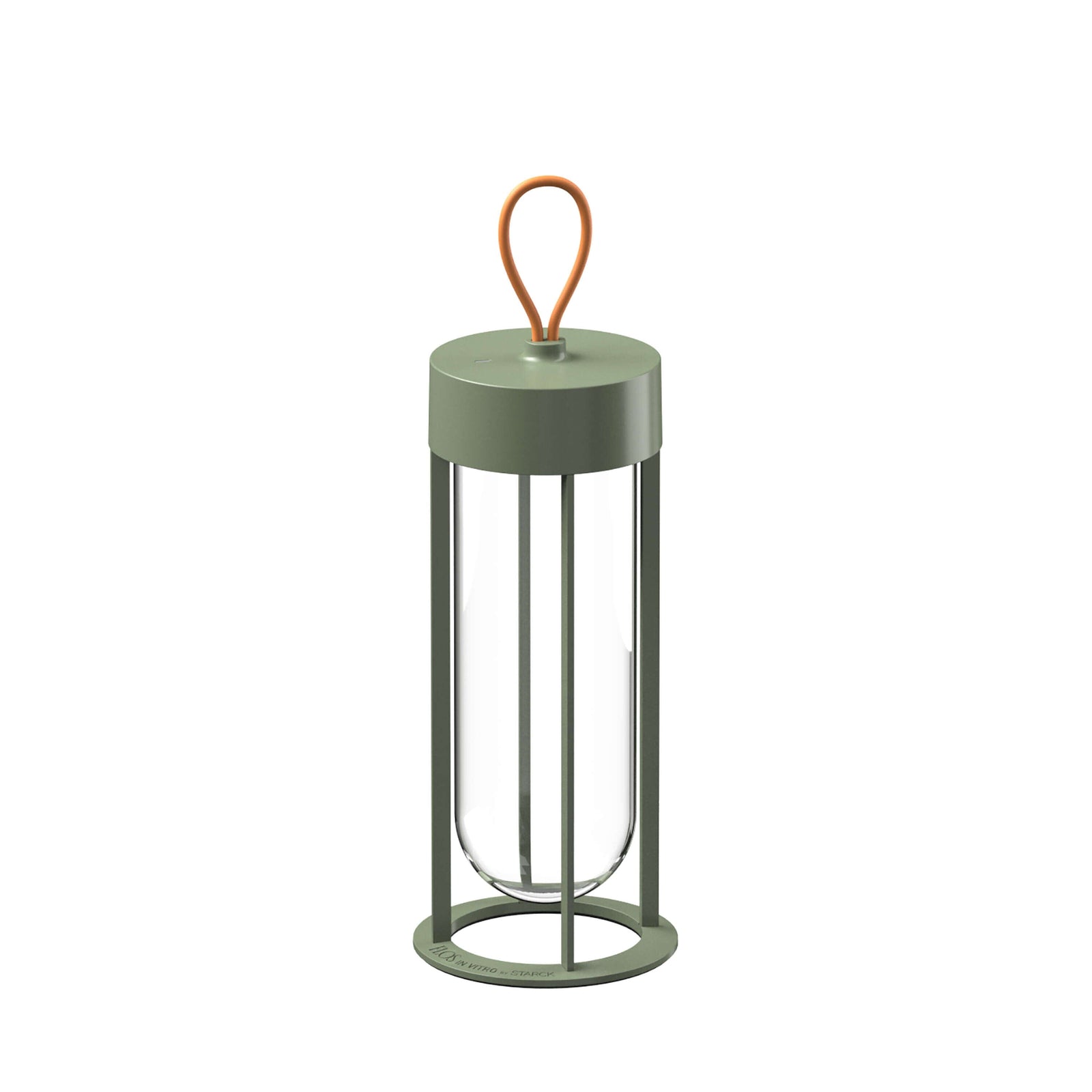 In Vitro Unplugged Portable Lamp Outdoors Flos Pale Green 2700K 