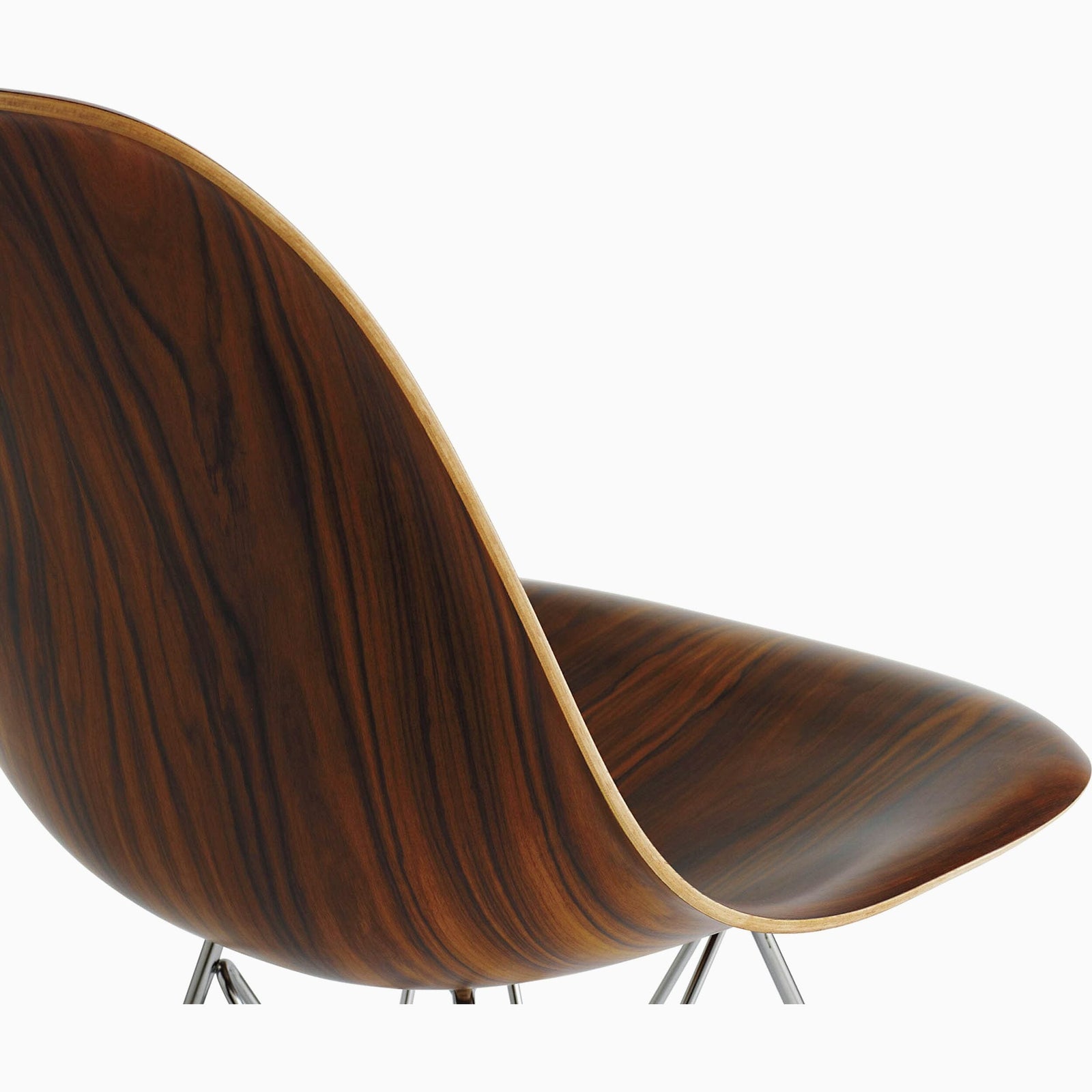 Eames Molded Wood Side Chair - Wire Base Side/Dining herman miller 