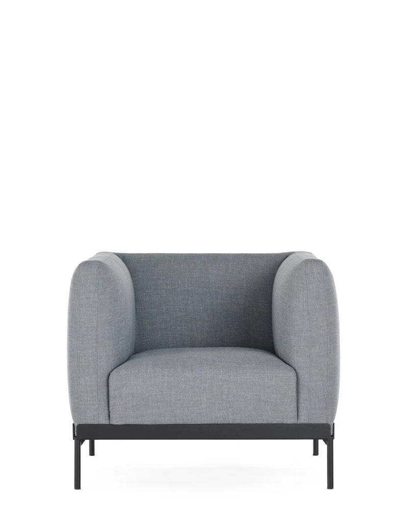 Asia Armchair Armchair Kartell Panamino - Sky Blue 