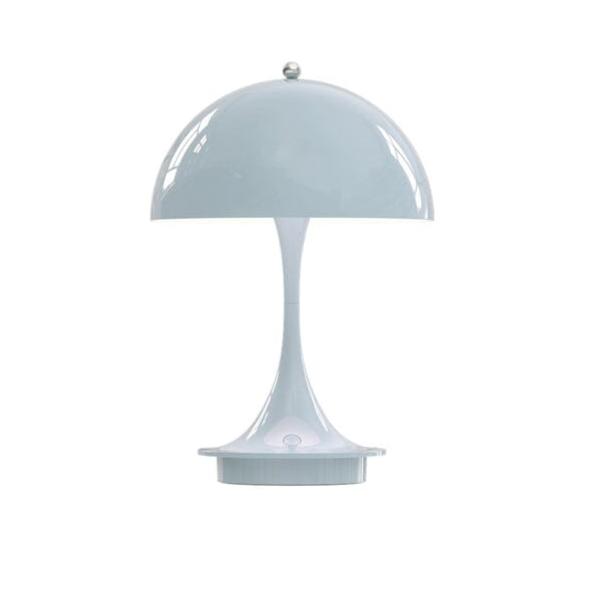 Panthella 160 Portable Table Lamp Table Lamps Louis Poulsen Pale Blue 