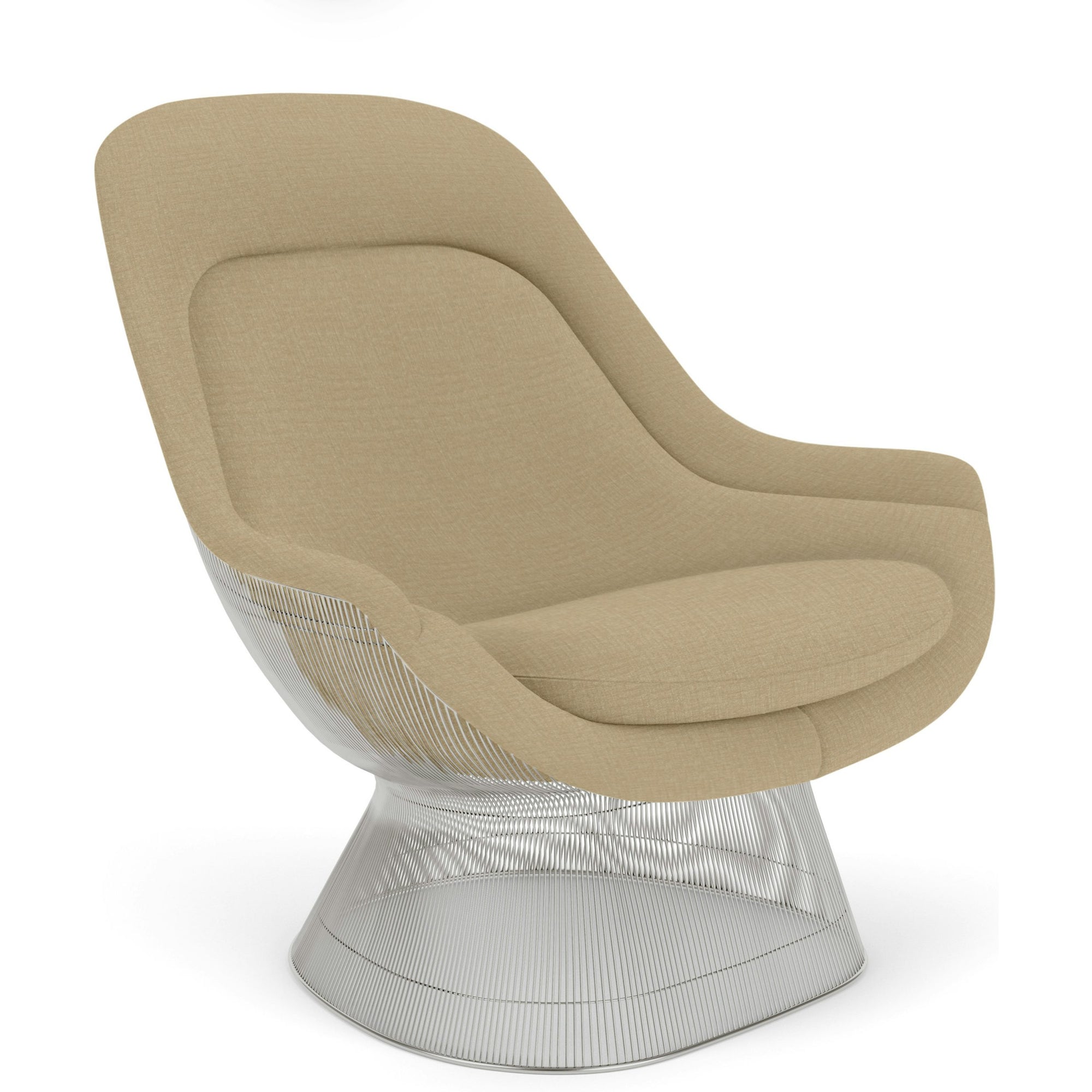 Platner Polished Nickel Easy Chair