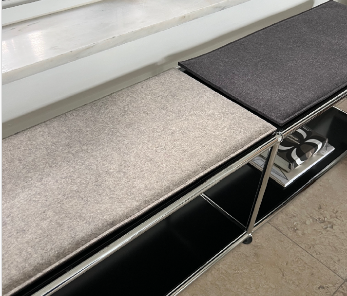 USM-Parkhaus Felt Seat Cushion Thick   29"x 14" x 1/2"