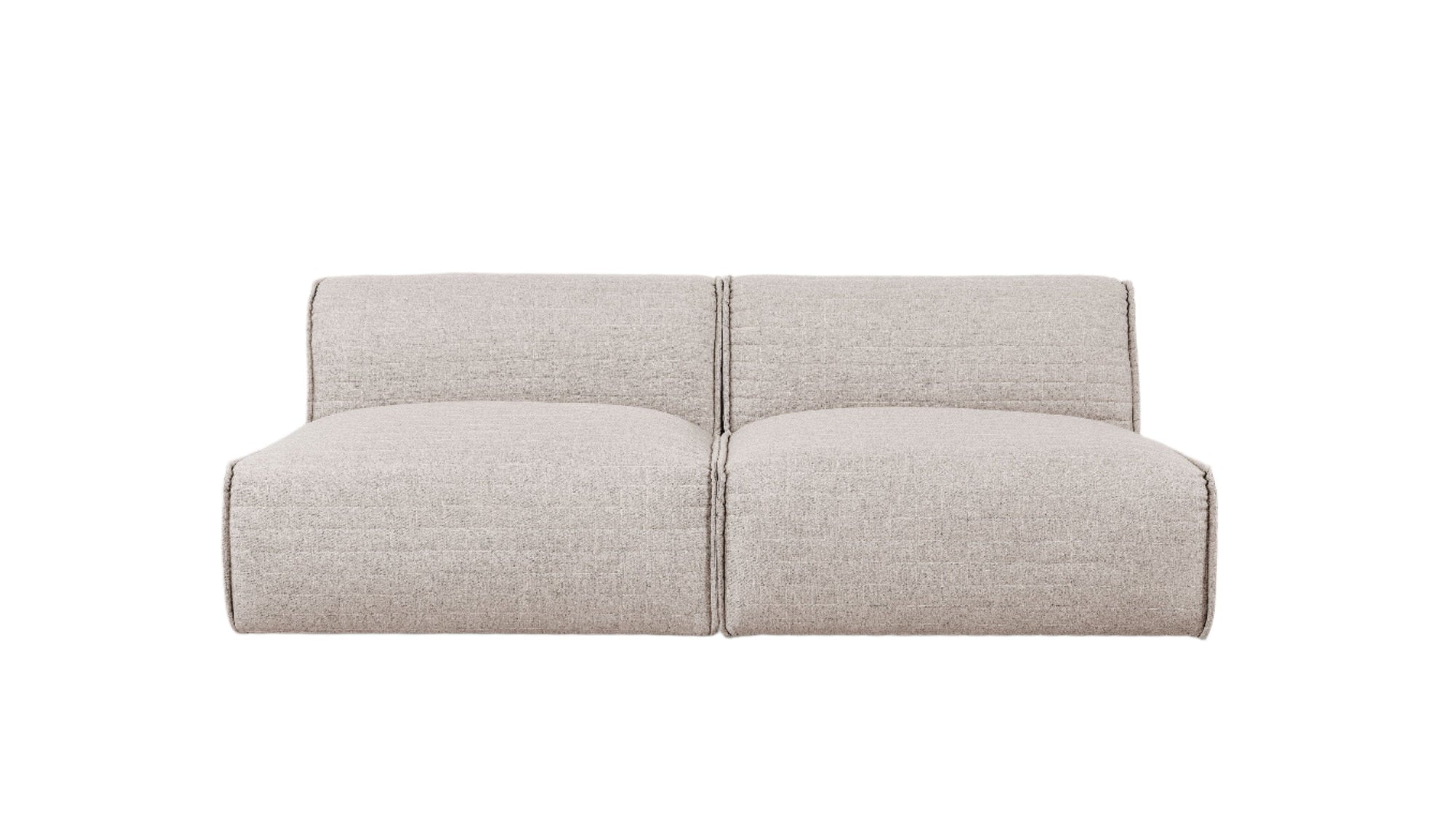 Nexus Modular 2-PC Armless Sofa Sofa Gus Modern 