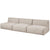 Nexus Modular 3-PC Armless Sofa Sofa Gus Modern Parliament Coffee 