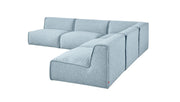 Nexus Modular 5-PC Sectional Sofa Gus Modern 